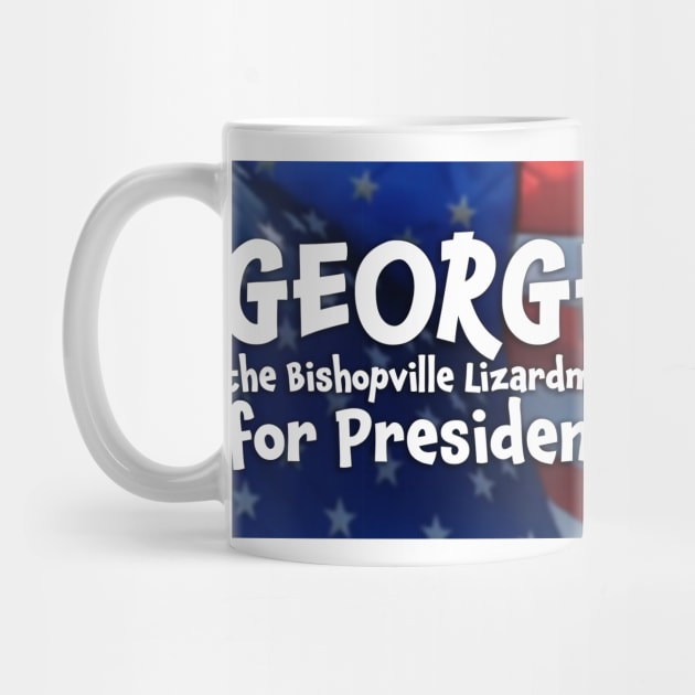 George the Bishopville Lizardman for President by CreepyAcres